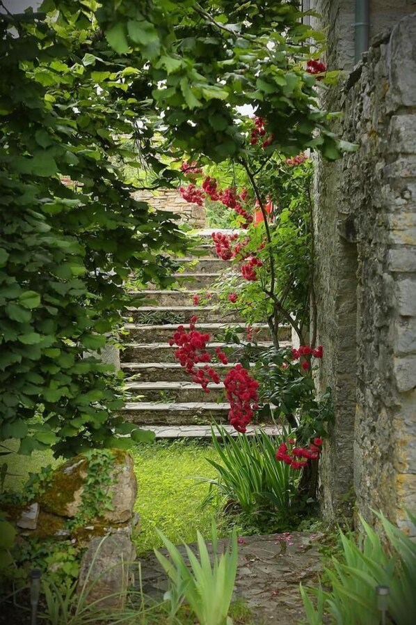 Overnattingsstedets uteområder