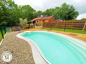 A heated pool - Gîtes de France® - My Little Paradise (CARNAC ROUFFIAC)
