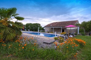 Una piscina climatizada
