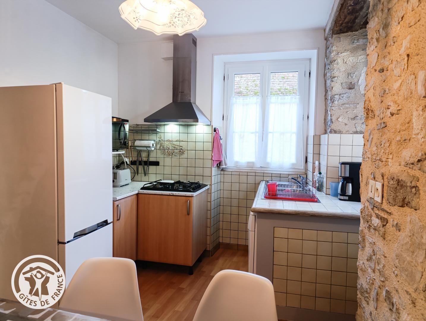 Fridge, microwave, dishwasher