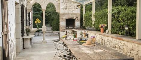 Restaurante al aire libre