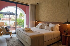 Chambre Premium, vue jardin