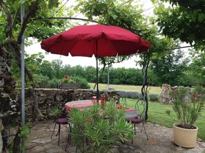 Udendørs spisemuligheder