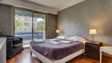 2 chambres, fer et planche Ă repasser, Wi-Fi, draps fournis