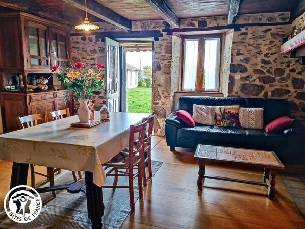 TV, fireplace - 46g11753 - Prendeignes (PRENDEIGNES)