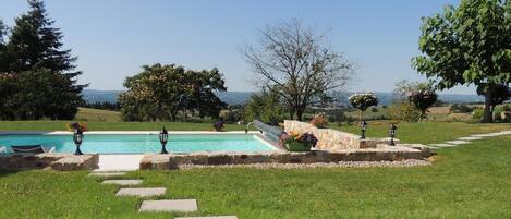 Piscine chauffée