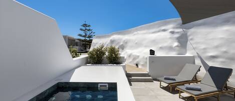Aeolos Suite with Private Hot Tub | Private spa tub