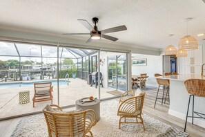 House (3 Bedrooms) | Interior - Private Fishing Dock: Waterfront Palmetto Home! (Palmetto)