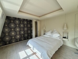 1 chambre, fer et planche à repasser, Wi-Fi, draps fournis