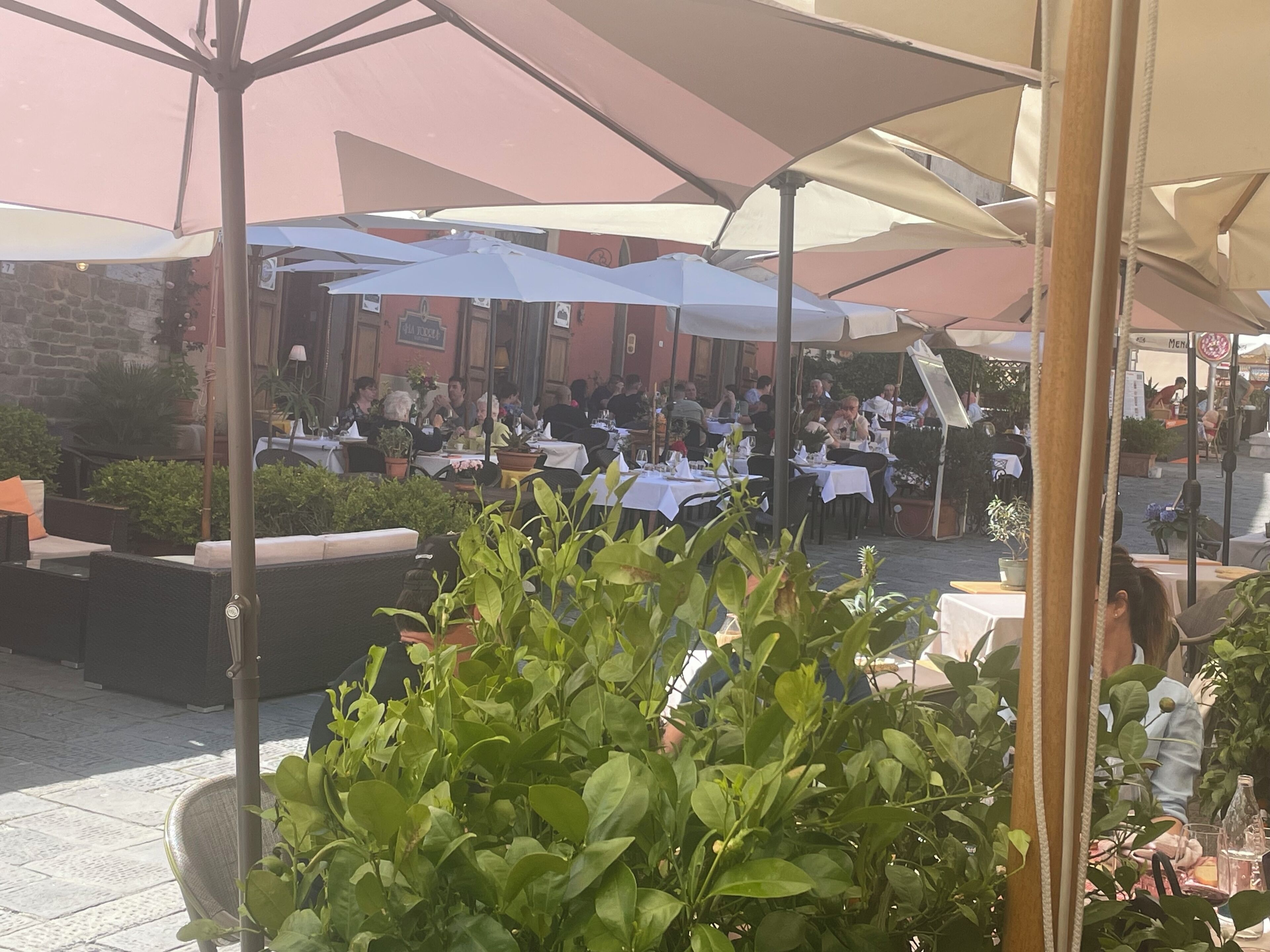 Restaurante al aire libre
