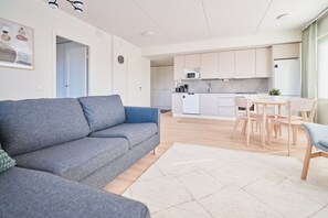 Classic-huoneisto | Oleskelualue | Taulutelevisio