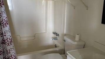Towels, soap, toilet paper
