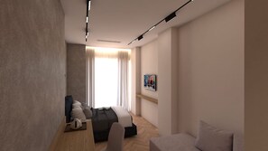 Minibar, in-room safe, desk, soundproofing - Nayel Hotel (Durrës)