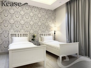 2 kamar tidur dan Wi-Fi gratis