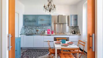 Apartment, Sea View | Private kitchen