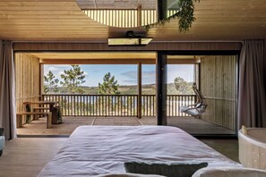 1 bedroom, WiFi, bed sheets - Cabanas da Luz- Faro Vilán (O Cruceiro)