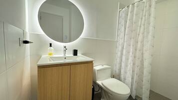 Towels, soap, toilet paper