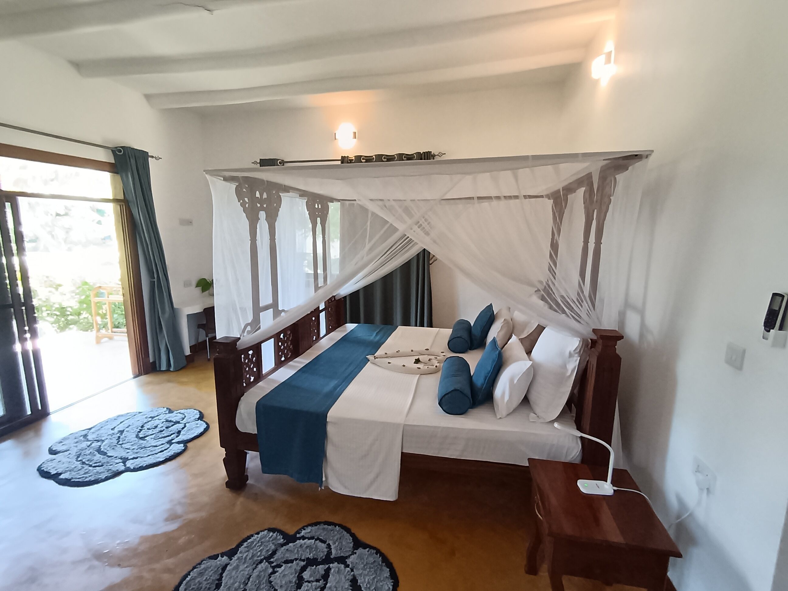 Deluxe Double Room, Balcony, Garden View | In-room safe, desk, laptop workspace, iron/ironing board