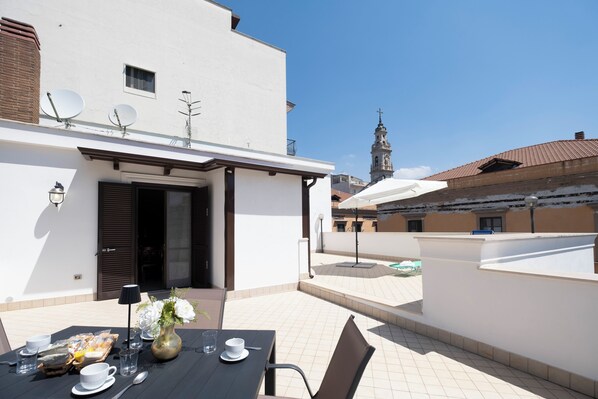 Deluxe Apartment | Terrace/patio - A Casa dei Nonni (Pompei)
