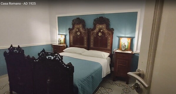 1 bedroom, iron/ironing board, WiFi, bed sheets - Casa Romano AD 1925 - Appartamento Donna Maria (Patti)