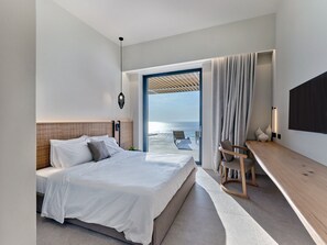 5 bedrooms, iron/ironing board, WiFi, bed sheets - Big Blue Villas I, Andros (Andros Island)