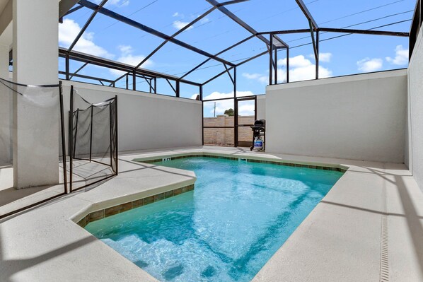Piscine chauffée