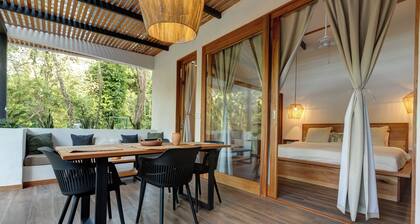 Villa Casitas Batsú. Wifi Fiber, 5min Beach! Ideal for Families & Groups Friends