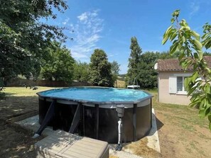 Pool - Pretty house in the countryside with swimming pool (Bussac)