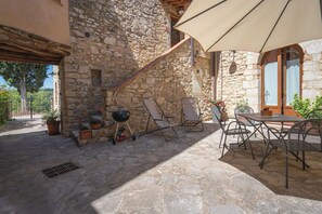 Outdoor dining - Chiara House In Galenda, Pool Wifi (Gaiole In Chianti)