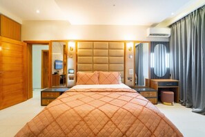 Business-Apartment | 1 Schlafzimmer, Zimmersafe, schallisolierte Zimmer, kostenloses WLAN