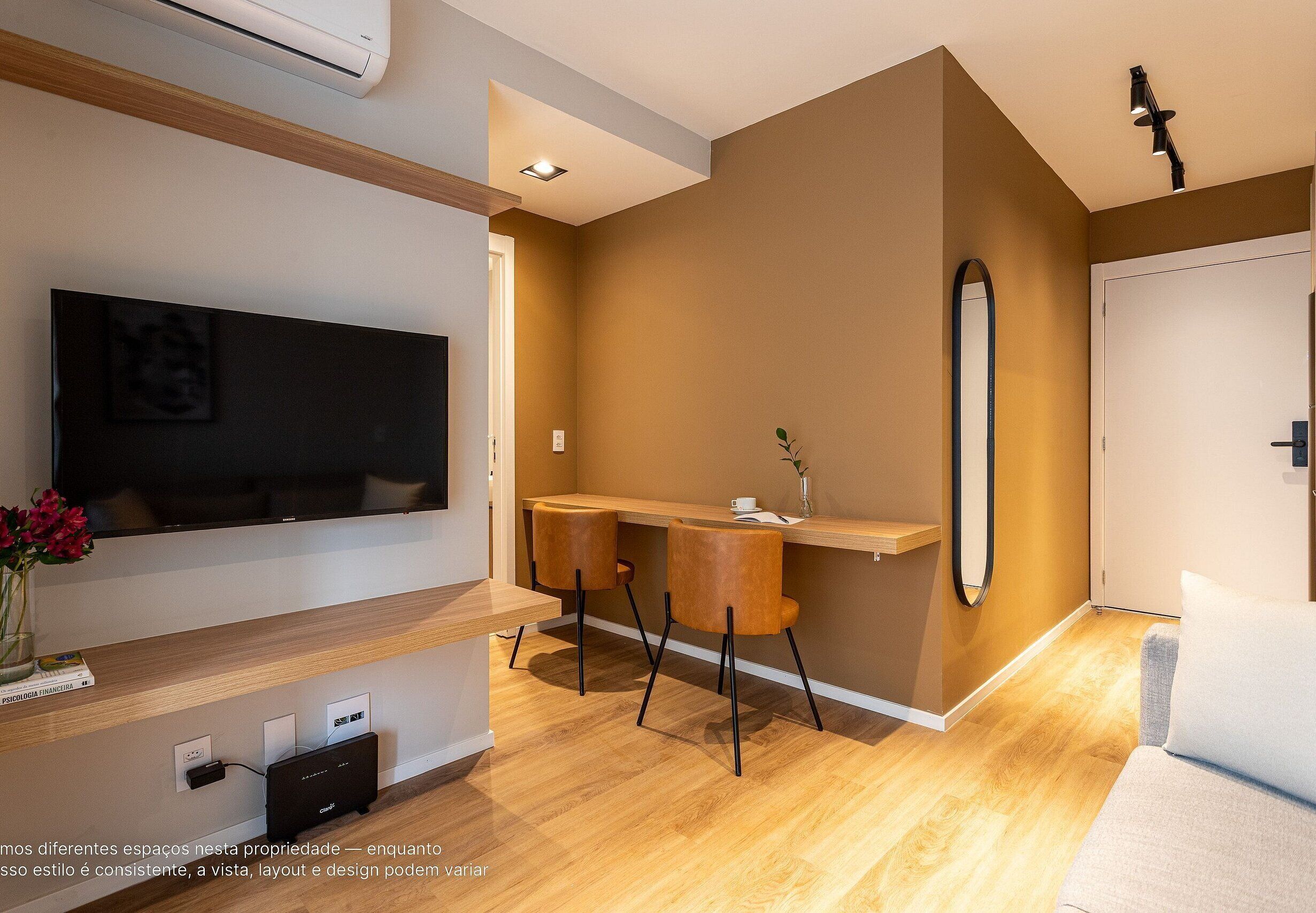 Romantic Apartment | Living area | 42-inch LED TV with digital channels