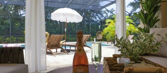 Rare Find! Mediterranean Inspired Villa with Heated Pool and Private Mini Golf