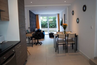 Le Balthazar Appartement T2 Avec Jardin à 5 Minutes du Stade Pierre Mauroy