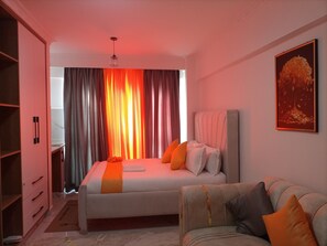 1 chambre, fer et planche à repasser, Wi-Fi, draps fournis