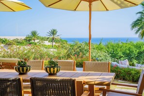 Luxury Villa, 4 Bedrooms, Private Pool, Ocean View | Terrace/patio - Stunning Ocean Views, Private Pool, & Seaside Golf (Cabo San Lucas)