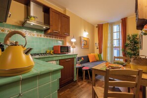 Apartment, Balcony | Private kitchen | Espresso maker, electric kettle, toaster - I Vicini del Re by Wonderful Italy (Turin)