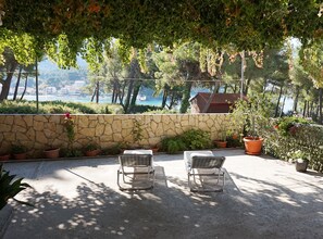 Terrace/patio - Beach House Žuljana - Two Bedroom Apartment with Terrace 3 (Zuljana)