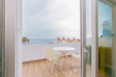 NEW! ESTORIL SEAFRONT BALCONY STUDIO
