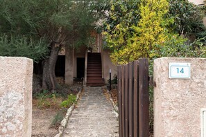 Entrée de l’hébergement