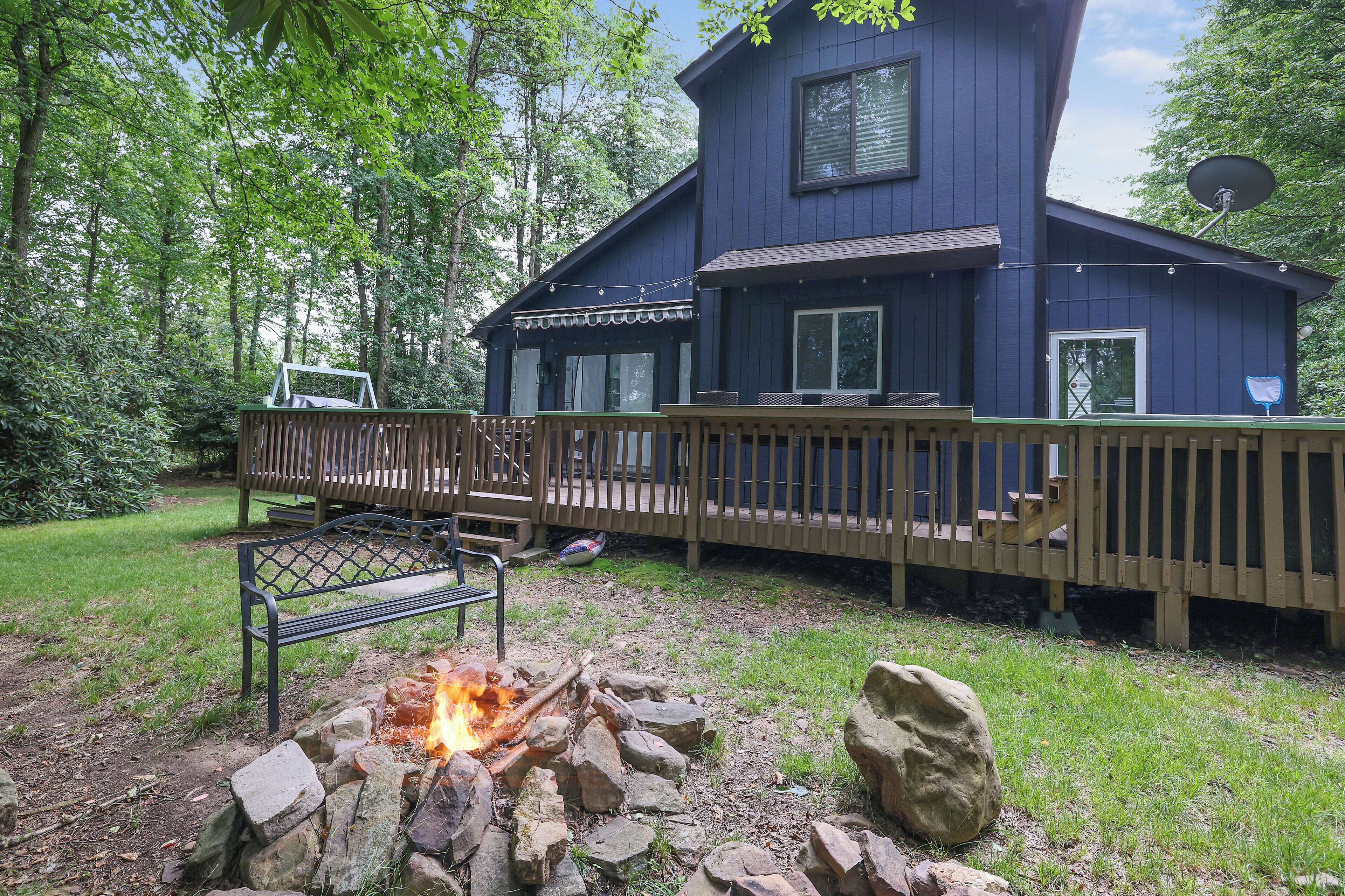 Overnatningsstedets område