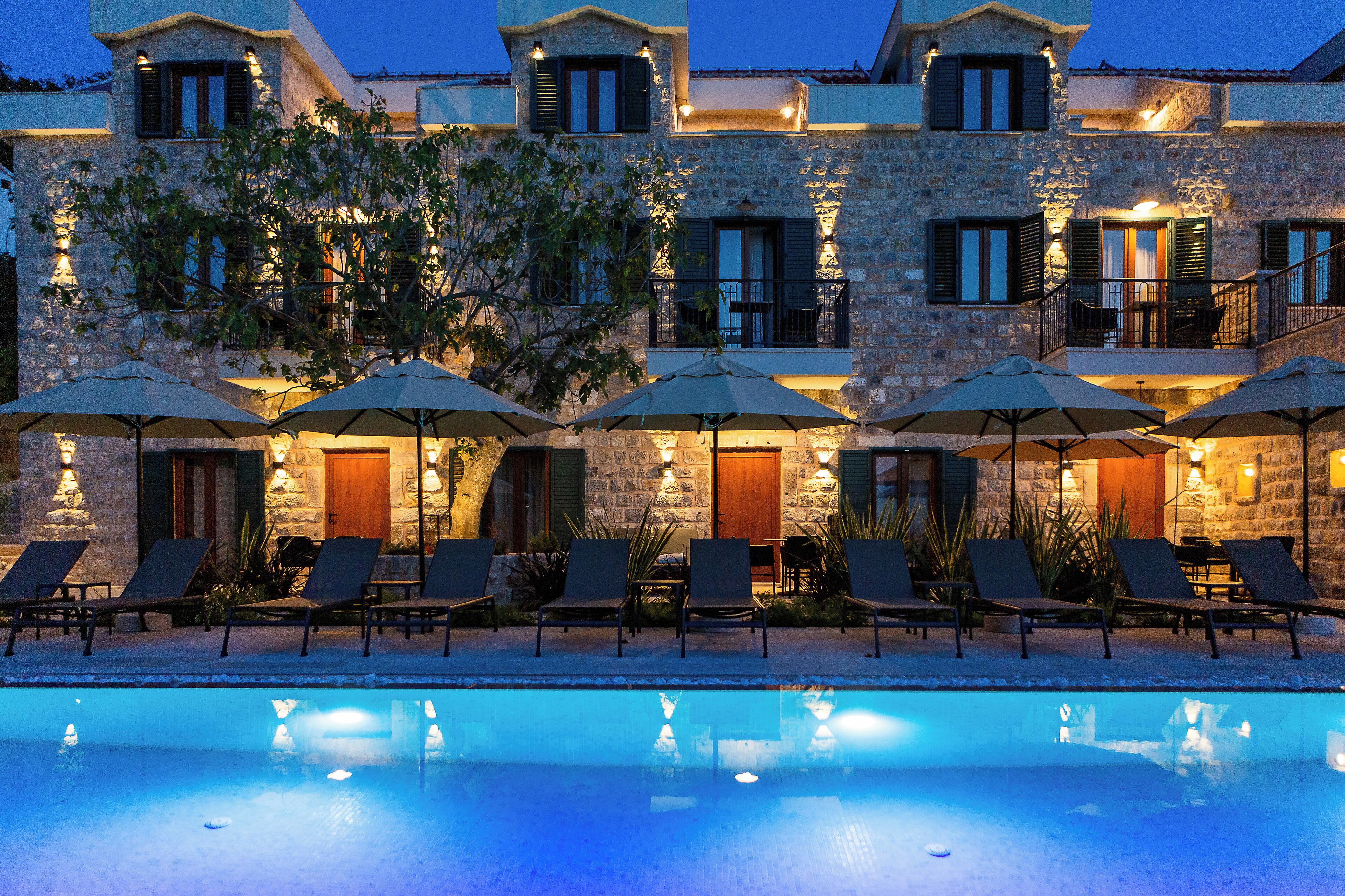 Façade de l’hébergement