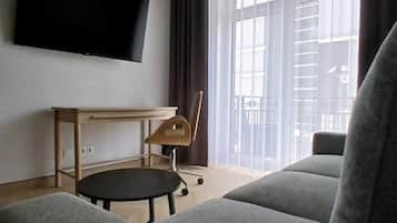 2 slaapkamers, verduisterende gordijnen, geluiddichte muren