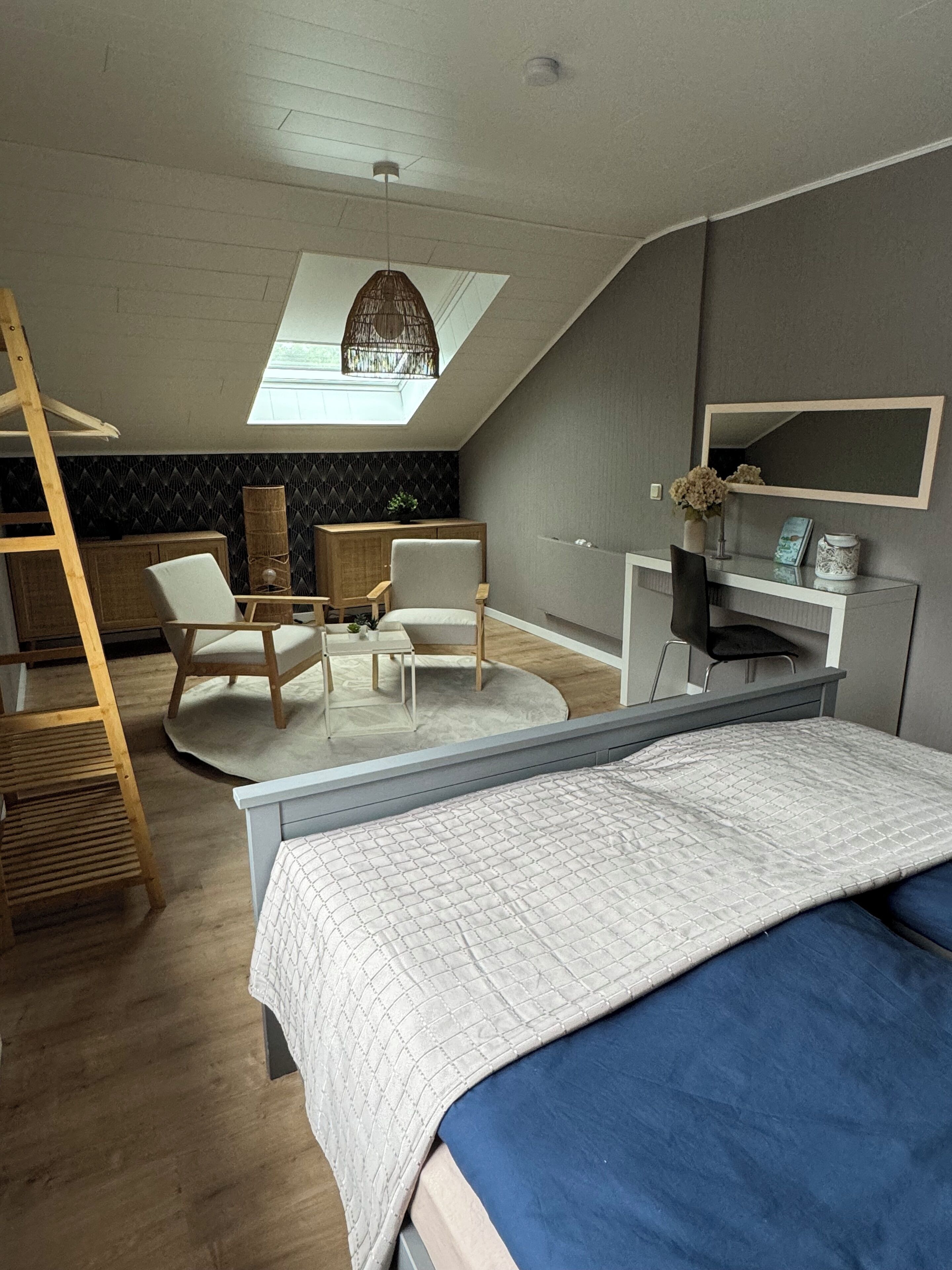 2 habitaciones, cuna de viaje, wifi gratis y ropa de cama 