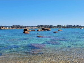 Beach - Location Maison Bien Située Avec Jardin Clos. Animaux de Compagnie Acceptés (Rospez)