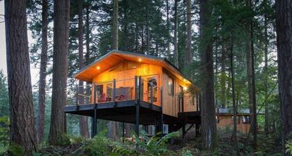 Majestic Treetop Getaway with Private Firepit