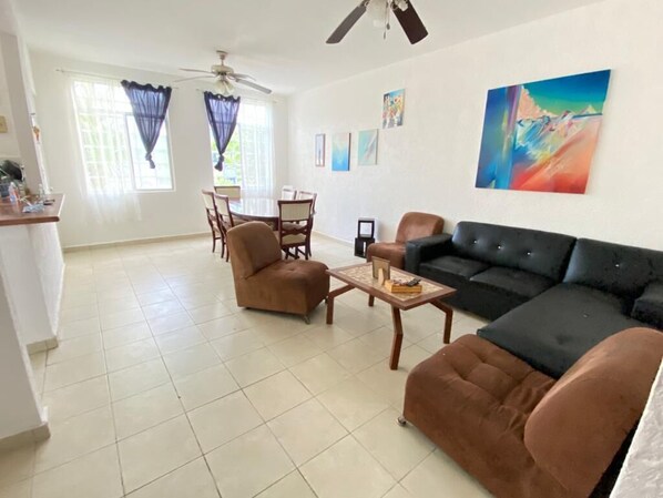 Área de sala de estar