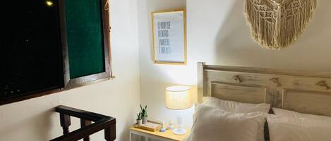 2 makuuhuonetta, vuodevaatteet