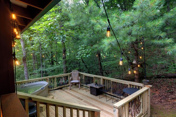 Bain à remous extérieur