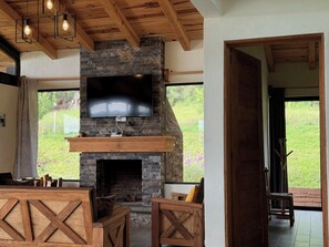 Comfort Cabin | Television - Cabañas Santa Fe Tapalpa (Tapalpa)