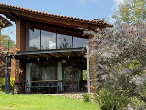 Superior Cabin | Terrace/patio - Cabañas Santa Fe Tapalpa (Tapalpa)